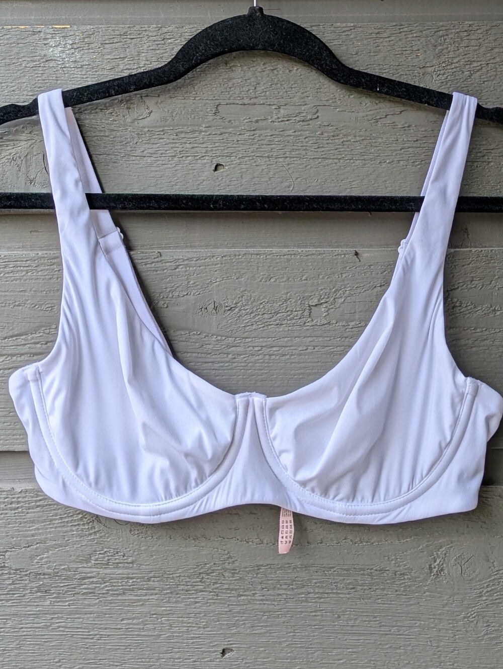 NWOT Dobreva Comfancy Unlined Balconette Bra White US Womens Size 36C